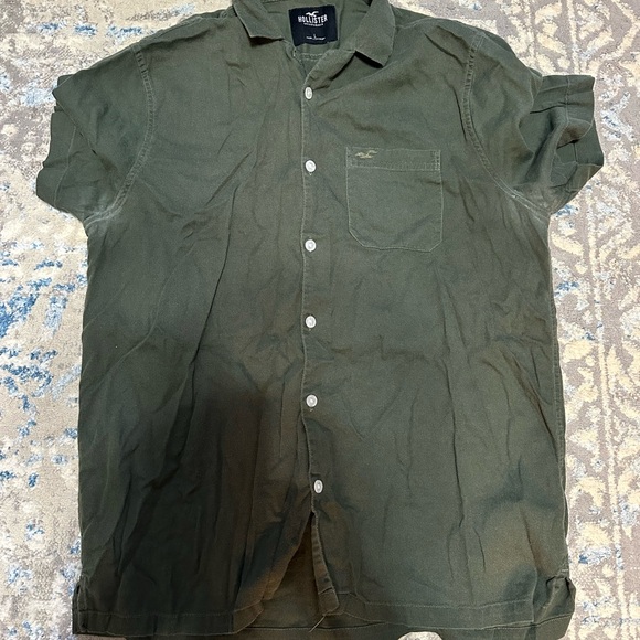 Hollister Other - Hollister Green Casual Button Down Shirt